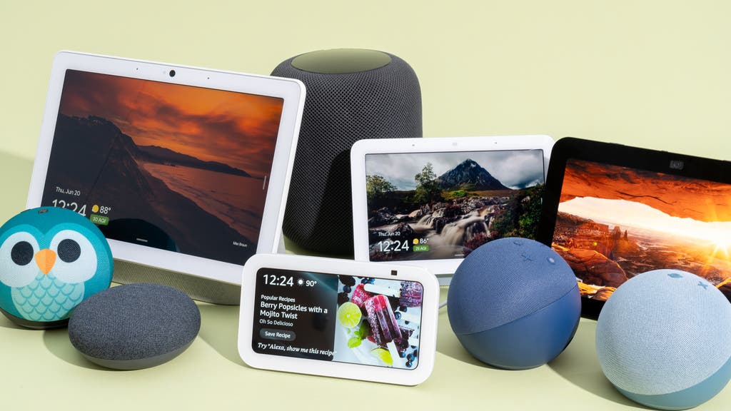 Smart speaker representing voice search and how small businesses can show up on Siri and Alexa